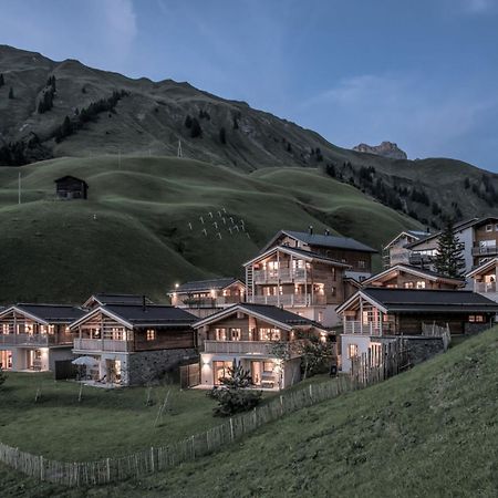Aadla Walser-Chalets Mit Privater Sauna, Hotpot Und Hotelservice Schröcken Buitenkant foto
